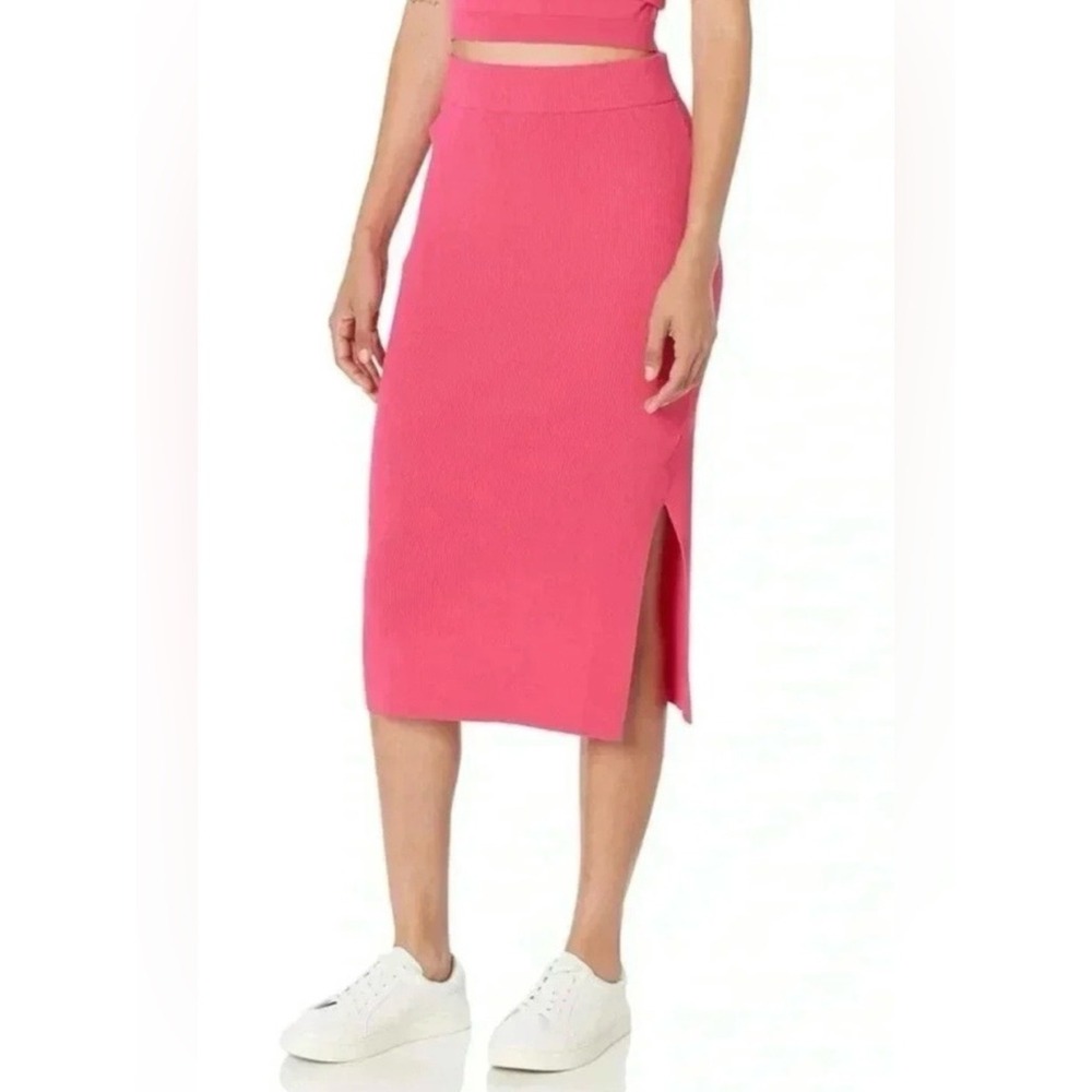NWT The Drop Vera Slim Side Slit‎ Midi Skirt XL